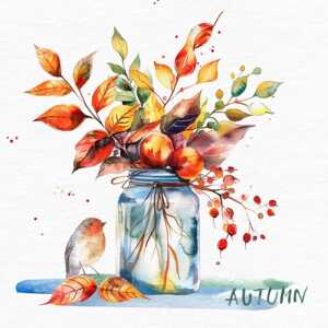 ti-flair Servietten Ramo de Otono 33x33cm 20 Stück