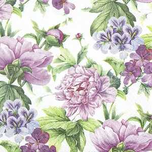 Home Fashion Servietten Botanical Romance 25x25cm 20 Stück 3lagig