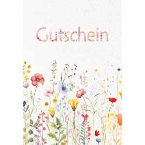 Kurt Eulzer Gutscheinkarte Blumen