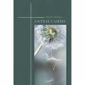 Kurt Eulzer Trauerkarte Aufrichtige Anteilnahme 4016723812345