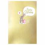 Kurt Eulzer Grußkarte Frohe Ostern Hase