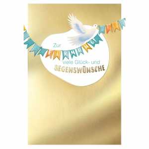 Eulzer Glückwunschkarte Zur Firmung viele Glück- und Segenswünsche