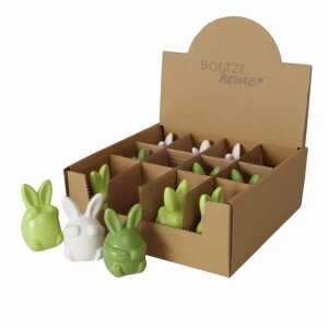 BOLTZE Osterfigur Yoga 6,2cm 3fach sortiert