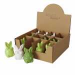 BOLTZE Osterfigur Yoga 6,2cm 3fach sortiert