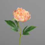 Kunstblume Päonie orange 48cm 4027234970332
