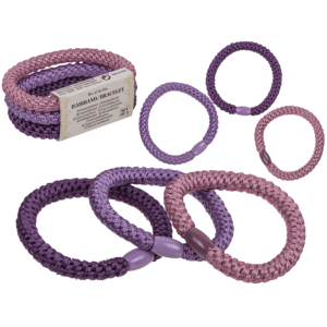 OOTB Textil-Haarband/Armband Purple Shades