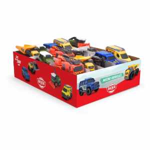 Dickie TOYS Spielfahrzeug Micro Vehicles 1:60 8fach sortiert