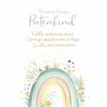 Kurt Eulzer Glückwunschkarte Patenkind grün/gelb