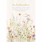 Glückwunschkarte Zur Konfirmation viel Freude...