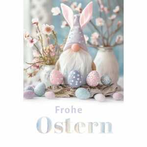 Kurt Eulzer Grußkarte Frohe Ostern Osterwichtel