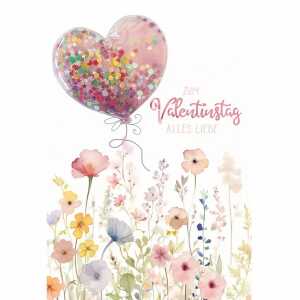 Kurt Eulzer Grußkarte Zum Valentinstag alles Liebe