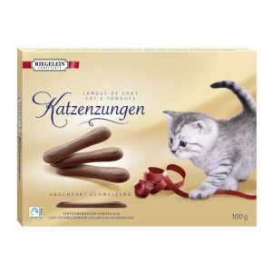 Riegelein Schokolade Katzenzungen Vollmilch 100g