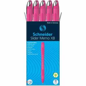 Schneider Kugelschreiber Slider Memo XB power pink