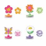 Acryl-Stempel Good Feelings Happy Flowers...