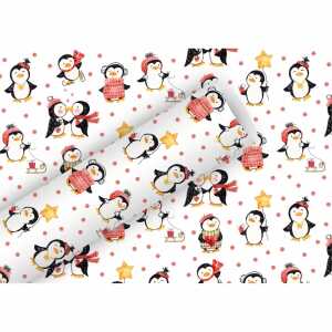 Braun & Company Geschenkpapier Pingie Kiss weiß 70cmx2m