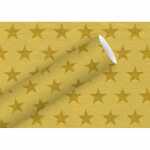 Braun & Company Geschenkpapier Stars Alu gold 70cmx1,5m