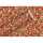 Geschenkpapier By Nature Kraft Christmas Leaves rot 70cmx2m