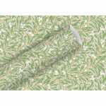 Geschenkpapier By Nature Kraft Christmas Leaves salbei...