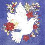 Home Fashion Servietten Peace 33x33cm 20 Stück 3lagig