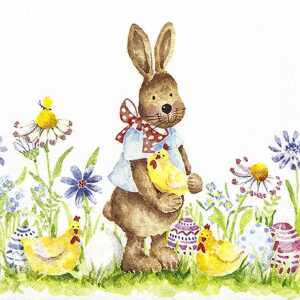 Home Fashion Servietten Cutest Bunny Ever 33x33cm 20 Stück 3lagig