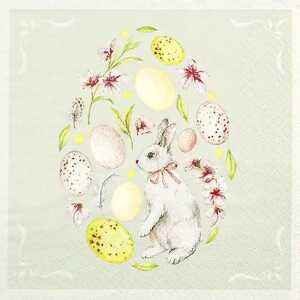 Home Fashion Servietten Gentle Easter 33x33cm 20 Stück 3lagig