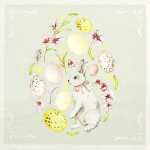 Home Fashion Servietten Gentle Easter 33x33cm 20...