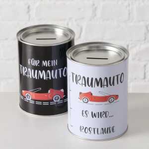 BOLTZE Spardose Traumauto 2fach sortiert