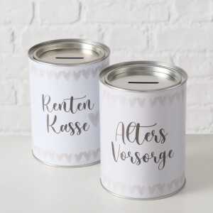 BOLTZE Spardose Rentenkasse 2fach sortiert