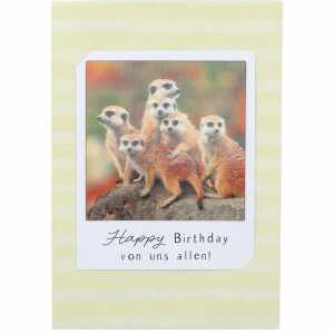 DEPESCHE 3D Polaroid Klappkarte Motiv 35