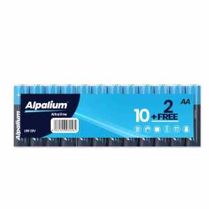 Alkaline Batterien AA LR6 1.5V 10+2 Stück
