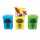 Trash Magic Growing Powder Set Prank Box blau grün gelb 3fach sortiert
