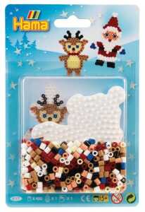 Hama Bügelperlen Starter Set Weihnachtsmann 450 Stück Blister