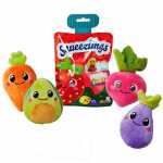 Plüschfigur Squeezlings mehrfarbig 8cm 12fach sortiert