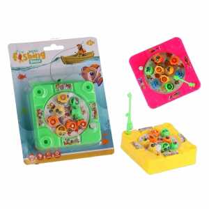 Kinderspiel Fische angeln klein 3fach sortiert
