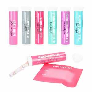 Tablettenröhrchen Wunscherfüller 6fach sortiert