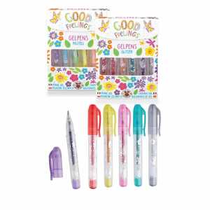 Gelstifte Good Feelings Mini 8,6xØ0,9cm 6 Stück 2fach sortiert Etui