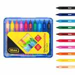 Idena Wachsmaler 10 Stück Kunststoffbox