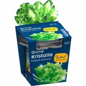 Experimentier-Set Grüne Kristalle