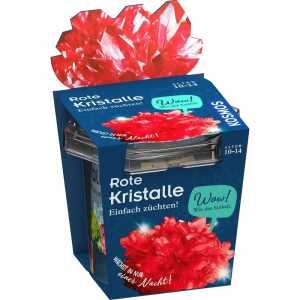 Experimentier-Set Rote Kristalle