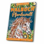 Malbuch Pferde mit Stickern 4019393991341