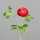 Kunstblume Ranukel rot 60cm 4099886011220