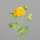Kunstblume Ranukel gelb 60cm 4099886011244