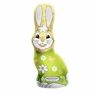 Riegelein Vollmilch-Schokolade Osterhase grün 150g