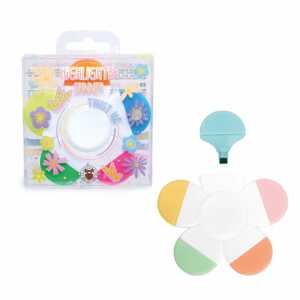 Highlighter Good Feelings Spinner 5in1 6,3x6,3x1,4cm 2fach sortiert