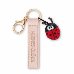 NICI Schlüsselanhänger Kleines Glück! mit Marienkäfer roségold 10cm