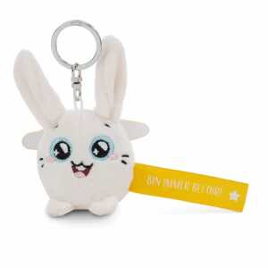 NICI Schlüsselanhänger Hase Bin immer bei dir! gelb 5cm