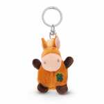 NICI Schlüsselanhänger Pferd mit Kleeblatt 5cm