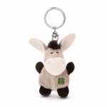 NICI Schlüsselanhänger Esel mit Kleeblatt 5cm