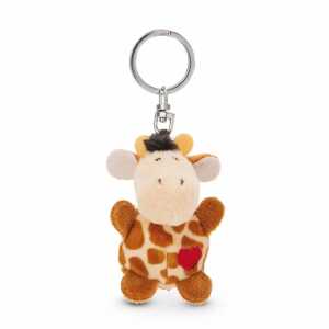 NICI Schlüsselanhänger Giraffe mit Herz 5cm