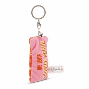 NICI Schlüsselanhänger Mini Plüschkissen Die Leute gucken schon 8cm